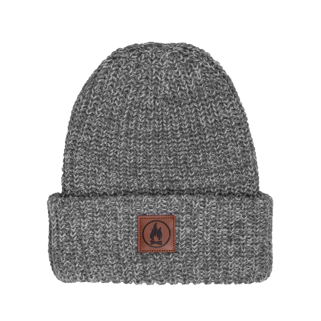 Heather Gray Knit Beanie